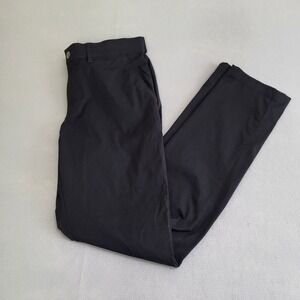 American Tall Black Performance Athletic Stretch Pants Men's 36X36
